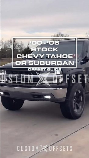 2000-2006 Tahoe/Suburban - Stock OFFSET VIDEO GUIDE FROM CUSTOM OFFSETS
