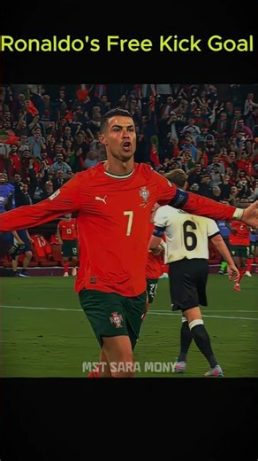 The REAL Reason Ronaldo's Freekick Works Every Time #ronaldo #freekick #shorts #ytshorts #trending