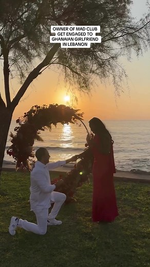 Owner of MAD Club Gets Engaged to Ghanaian Girlfriend in Lebanon