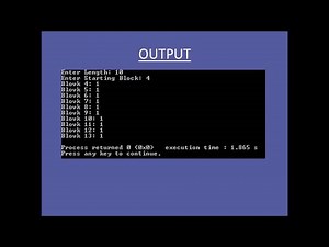 Sequential File Allocation