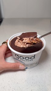 High protein cottage cheese cookie cup 🍪🍦🍫 | Calla’s Clean Eats