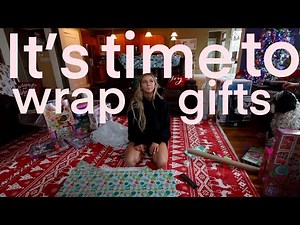 Mini Day In My Life 🎁 wrapping, night routine, etc!