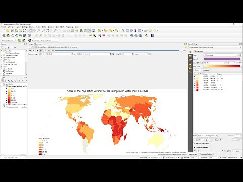 Create Animated Chloropleths with the QGIS Temporal Controller