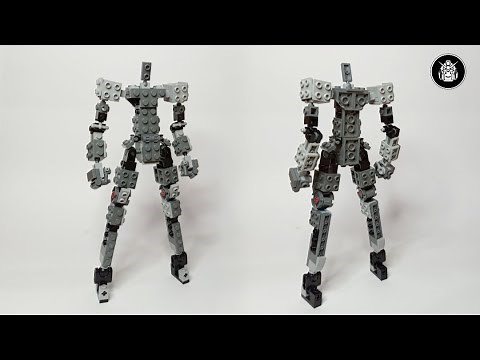 Lego Mech Frame 05 || Tutorial