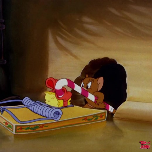 今日は(12月24日) #クリスマスイヴ 🎄🌟🦌 クリスマスばかりは、さすがの #トムとジェリー も仲良く過ごしているようです🐱🎄🐭🍭 ･ﾟ＊.:*･ﾟMerry Christmas＊.｡.:*･ﾟ #トムジェリ #tomandjerry #cartoon #animation #merrychristmas | トムとジェリー