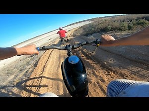 Riding a Motorised Bike on Motorbike Tracks