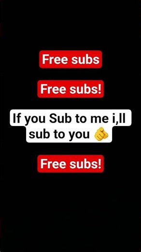 sub to me and I'll sub to you free sub hack
