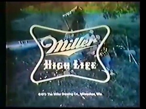 Miller High Life Beer 'Canoeing' Commercial (1973)