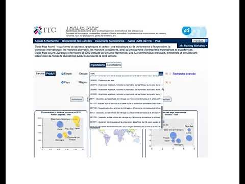 2020 Trade Map 1: Accéder à Trade Map