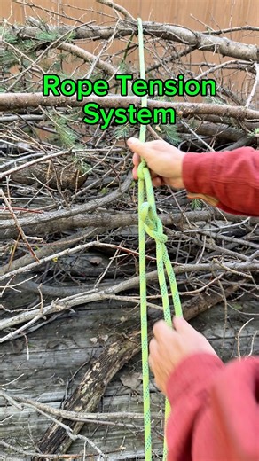 Knot Skills - Rope Tension System 🪢 | HowTo Outdoors
