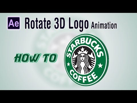 How to Create 3D Logos Animated Rotating | After Effects CC