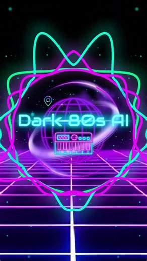 Dark 80s AI - Divine Mistake #synthpop #darkwave #Shorts