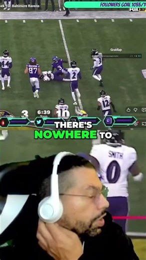 Amazing Interception Run! Football Play Gone Wild! #shorts