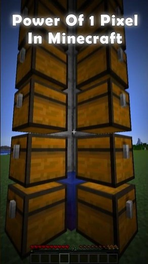 This Is The Power of One Pixels In Minecraft!!