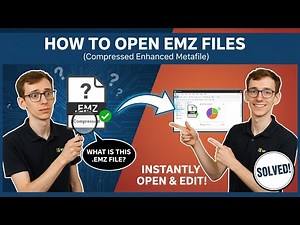 How to Open EMZ Files (Compressed Enhanced Metafile)