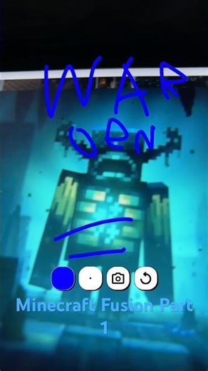 Drowned + Warden = Hollow (Minecraft Fusion 1)