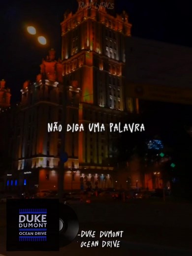 Duke Dumont - Ocean Drive: Aesthetic Vibes