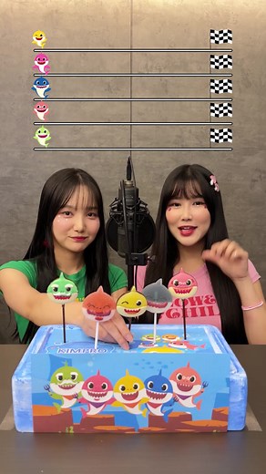 상어가족의 변신: 목소리가 바뀌는 재미