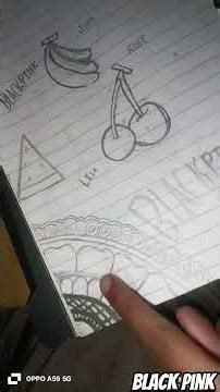 blackpink easy drawing #blackpink