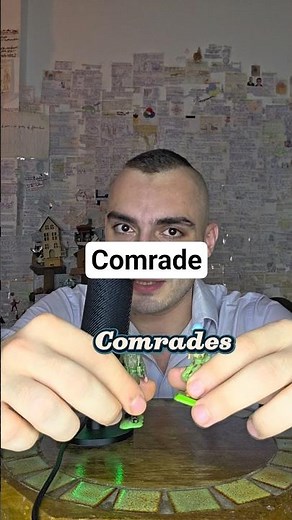 What Does Comrade Mean? | comrade definition #englishvocabulary #vocabularybuilding #esl