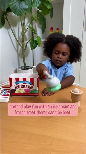 Melissa & Doug | Scoop & Stack Ice Cream Cone Magnetic Play Set