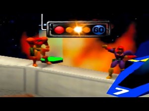 SAMUS VS CAPTAIN FALCON (Super Smash Bros) (Nintendo 64)