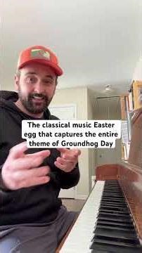 The meaning behind Groundhog Day’s piano lesson subplot #groundhogday #billmurray #rachmaninoff