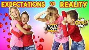 So here's our Expectations vs. Reality of having a Sibling! In this video you guys will see the TRUTH of what it's like to have a brother or sister. Let us know if your sibling reality looks similar!! Thumbs up for Brothers and Sisters!!! Subscribe for more cool videos! http://bit.ly/2nCf9L4 SIS vs BRO instagram @ sisvsbro_karina_ronald Karina has a new instagram @ kurzawa_karina Ronald's new instagram @ ronaldkurzawa Get our shirt: https://www.sisvsbro.com Welcome to SIS vs BRO! This is where K