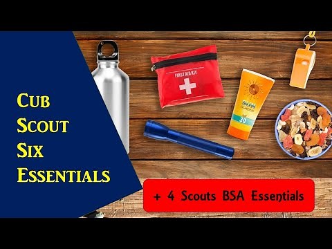 Cub Scout Six Essentials (Plus 4 Scouts BSA)