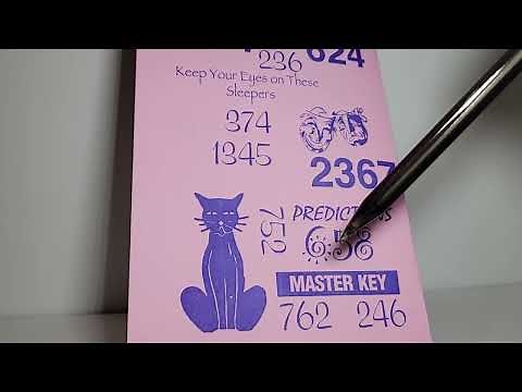 January 2022 Lottery Forecast, "Grandpa Lucky Numbers" #pick3 #pick4