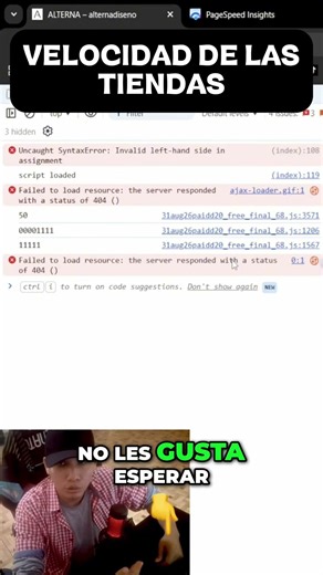 Fix your Shopify SPEED 📉 #dropshipping #shorts #error