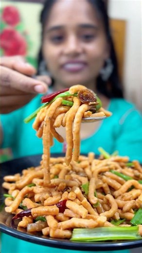 Spicy prawn Noodles 🍜#noodles #prawns #shorts