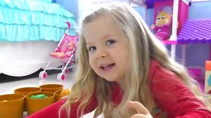 VLOG Мои ИГРУШКИ My Toys: Sky, Barbie doll house, Pikmi Pops surprise Video for kids and toddlers