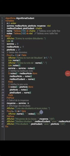 Améliore tes compétences en algorithmique : défi pratique