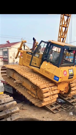 Real Bulldozer Loading on Truck | Heavy Equipment Transport in Real Field | Real Work Real Sound