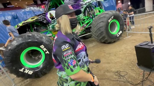 Krysten Anderson: Female Driver of Grave Digger