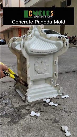 Concrete Pagoda Molds - LCMOLDS.COM
