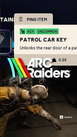 WHERE TO USE PATROL CAR KEY Arc Raiders