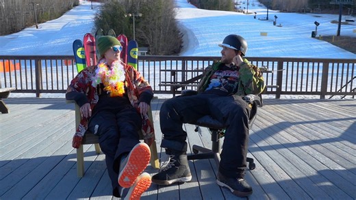 Looking for the perfect way to spend your St. Patrick's Day☘️? This Sunday, March 17 we will be hosting our annual Cardboard Sled Race✅ and Pond Skim✅ Grab your friends and greenest attire and head over to Crotched Mountain for stellar skiing and riding and a great time! Registration for both events opens at 8am. The Cardboard Sled Race will begin at 10am, and the Pond Skim will start at noon. Award ceremonies will immediately follow each event.🏆 🌊The Hype Machine will be present to kick off t