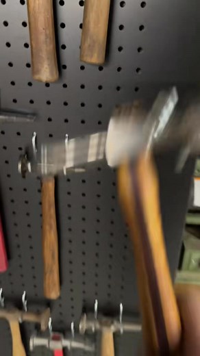 How can you not love pegboard for tool storage #tools #pegboard #toolstorage #toolsofthetrade #hammers #hammer #metalwork #metalworker #mechanic #mechaniclife #mechaniclife #toolbox ##freestuff #NASCAR #NFLSunday #freeitems #TransportationProvided #freetogoodhome #FitnessEquipment #curbsidepickup #trading #sticker #fblifestylee | Fullsteam Designs Tip