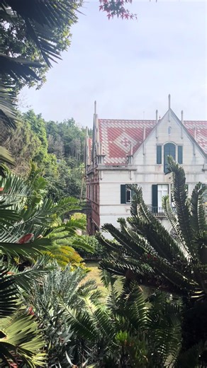 Monte Palace Tropical Gardens, Madeira- not quite my usual kind of castle but still one of the most beautiful places I’ve visited. Cannot recommend spending a day here exploring the flora, waterfalls and statues enough. #traveltok #madeiraisland #fantasyvibes #botanicalgarden #dreamy
