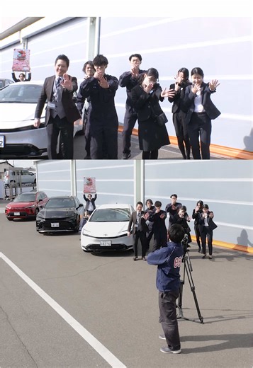 愛媛トヨペット 松山中央店でのエニーミーニーダンス