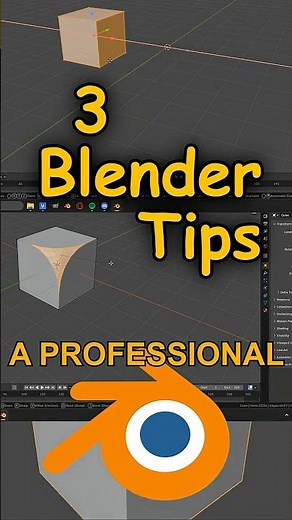 3 Tips Every Blendes User Needs Part 9 #tutorial #blender #blender3d #tipsandtricks #3dmodeling