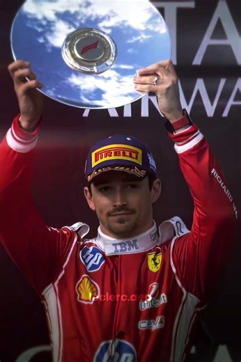 That Leclerc Celebration Though #F1 #Ferrari #Champagne