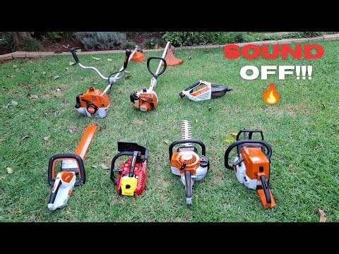 SOUND OFF!!! Brushcutter vs string trimmer vs chainsaw vs hedge trimmer.