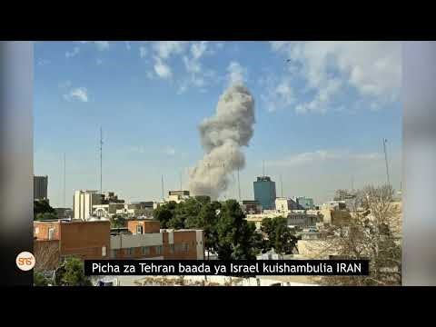 IRAN nayo yaishambulia ISRAEL kwa Makombora, Rais wa Iran yupo salama