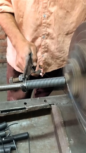 Master Turn Metal Wire into Perfect Spring by Hand Tools #shorts