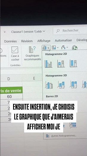 Ajouter des données à un graphique Excel #excel