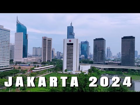 Video Drone Jakarta 2024, Melihat Gedung Pencakar Langit Kota Terbesar Indonesia