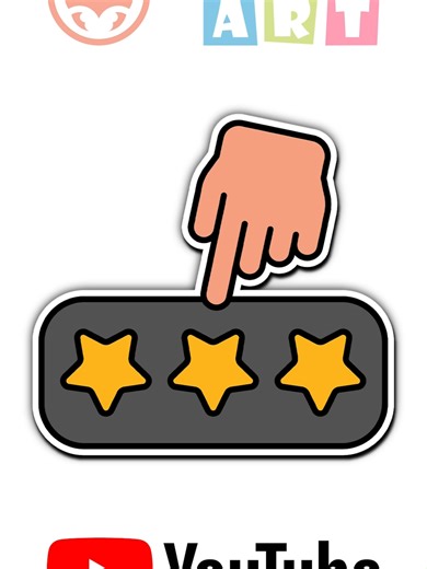 ⭐ How to Draw Rating System (Rating System Drawing) #howtodraw #art #star #rating #ratingsystem